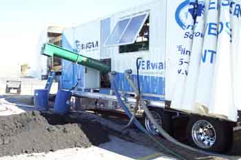 mobile sludge dewatering
